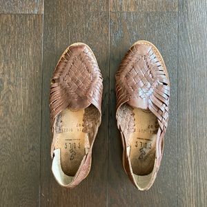 SOLS Ana leather huaraches